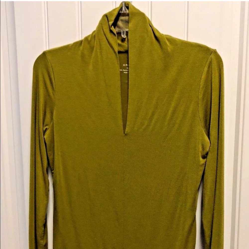 Grace Knit Top Small Green E4-1226